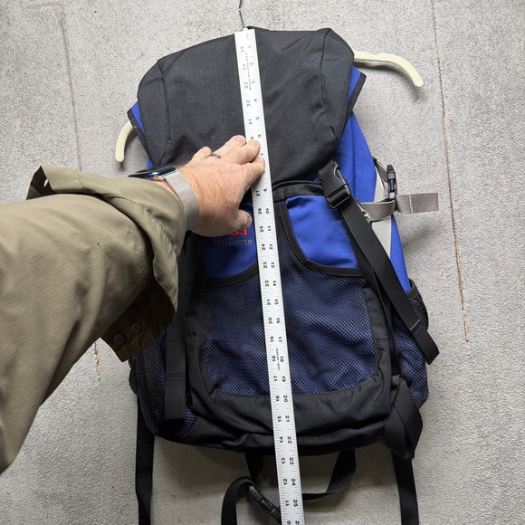 REI Half Dome‎ Hiking Backpack Blue Black Internal Frame Daypack 50L - Picture 3 of 16